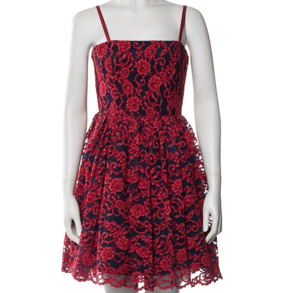 Alice + Olivia Sia Lace Party Dress Size 6